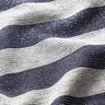 Jersey glitter horizontale strepen – lichtgrijs/marineblauw,  thumbnail number 3