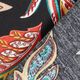Jersey Decoratief bladpatroon – zwart,  thumbnail number 4