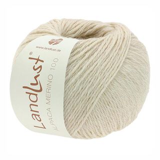 LANDLUST Alpaca Merino 100, 50g | Lana Grossa – lichtbeige, 