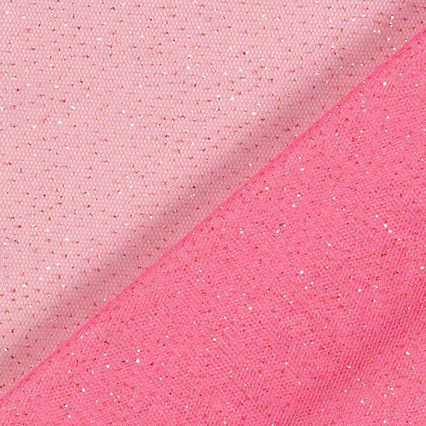 Glittertule royal – pink/goud,  image number 4