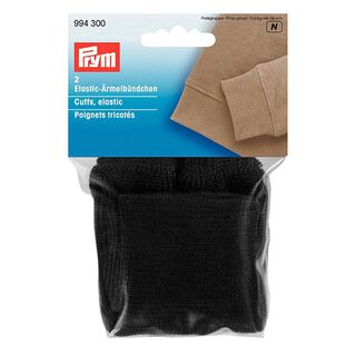 Elastische mouwboord [6,5 x 10 cm] - zwart | Prym, 