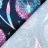 Katoenjersey Paardenbloemen | Glitzerpüppi – nachtblauw/purper,  thumbnail number 4