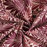 Decostof Half panama Bloemen en ranken – natuur/roodbruin,  thumbnail number 3