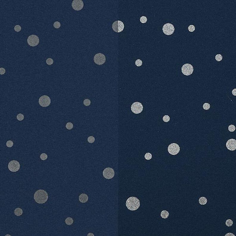Softshell reflecterende stippen – marineblauw,  image number 1