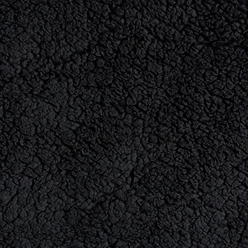 Sherpa effen – zwart,  image number 1