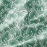 Katoenen stof Cretonne Abstracte bladeren – salie/ivoor,  thumbnail number 2