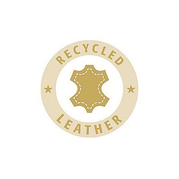 Leren knoop 4-gats recycling, image number 3