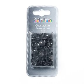 Bekledingsnietjes [ 17 mm | 50 Stk.] - antraciet, 