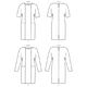 Jurk, Vogue 9022 | 32 - 50,  thumbnail number 4