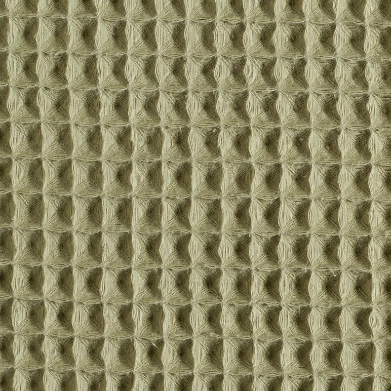 Wafelpiqué grote honingraten – licht kaki,  image number 1