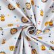 Katoenjersey Party-jungledieren – lichtgrijs,  thumbnail number 3