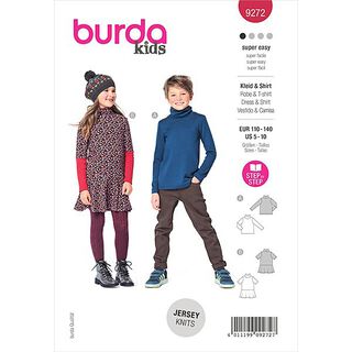 Jurk, Burda 9272 | 110-140, 