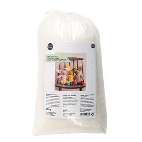 Parelvezel 100 g | RICO DESIGN - wit, 