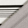 Gebreide jacquard onregelmatige strepen – ecru/zwart,  thumbnail number 5