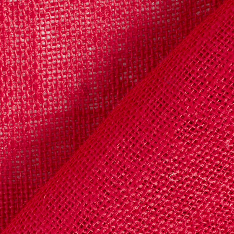 Decostof Jute Effen 150 cm – rood,  image number 4