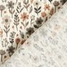 Mousseline/dubbel gehaakte stoffen Herfstbloemen – ecru,  thumbnail number 4