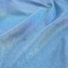 Chambray Regenboogglans Foliedruk | Poppy Fabrics – jeansblauw/kleurenmix,  thumbnail number 2