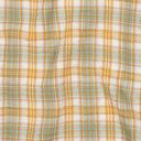 Mousseline/dubbel gehaakte stoffen Ruit| Poppy Fabrics – currygeel/salie, 