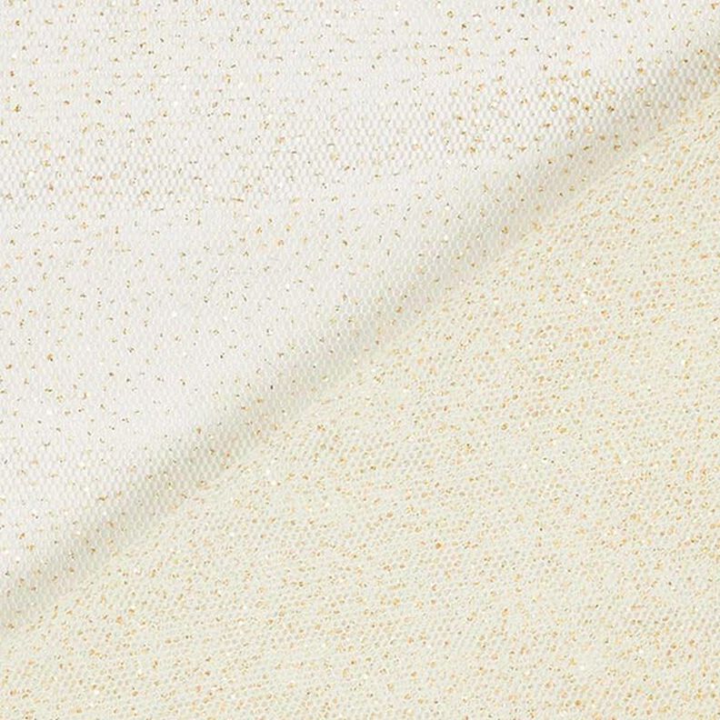 Glittertule royal – ecru/goud,  image number 5