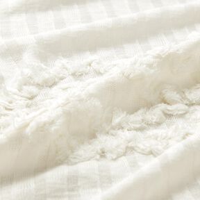 Gebreide tricot Paisley-effect – ivoor, 