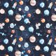 French Terry ons heelal | by Poppy – nachtblauw,  thumbnail number 1