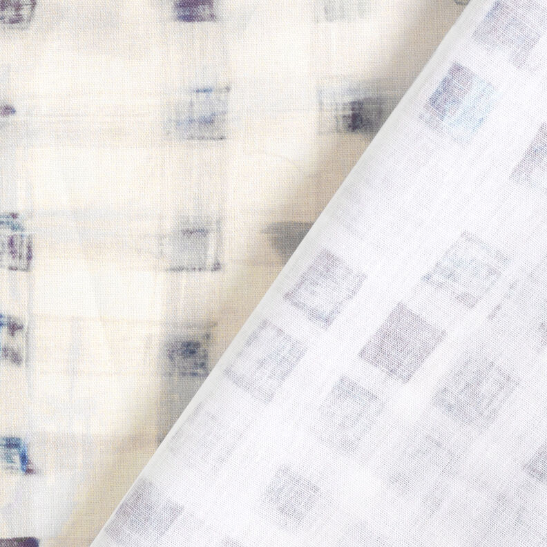 GOTS Katoenen batist Randstofruiten met kleurverloop | TCC x LOOKS by Wolfgang Joop – marineblauw,  image number 5