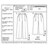 Broek | Culotte, Burda 6436 | 34 - 44,  thumbnail number 6