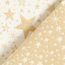 Decostof Jacquard Lurex zee van sterren – lichtbeige/goud,  thumbnail number 4
