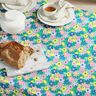 Gecoate katoen Pastelbloemen | Poppy Fabrics – grasgroen/roze,  thumbnail number 8