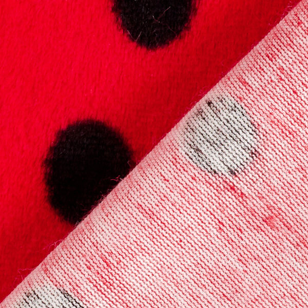 Nepbont lieveheersbeestje stippen – rood/zwart,  image number 3