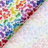 Katoenpopeline Regenboog vlinders Digitaal printen – wit/kleurenmix,  thumbnail number 4