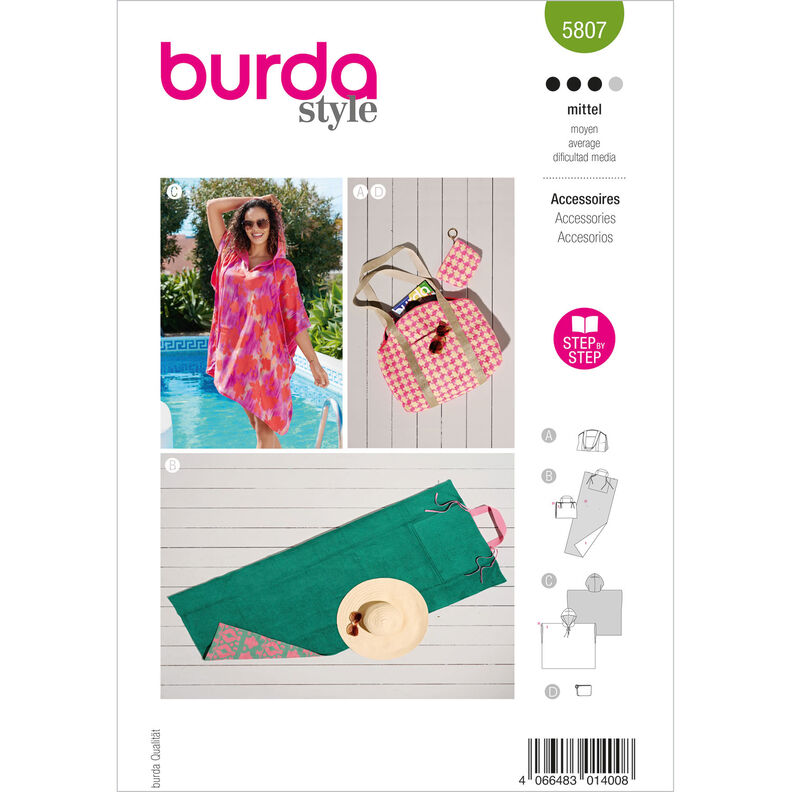 Accessoires | Burda 5807 | Onesize,  image number 1