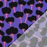 LENZING™ ECOVERO™ viscosestof Poppies | Nerida Hansen – lila/zwart,  thumbnail number 4