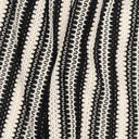 Breistof Strepen| Poppy Fabrics – zwart/ecru, 