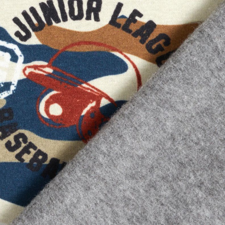 Alpenfleece Honkbal – middelbruin, image number 4