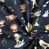 Katoenjersey Safari digitale print – nachtblauw/pastelgroen,  thumbnail number 3