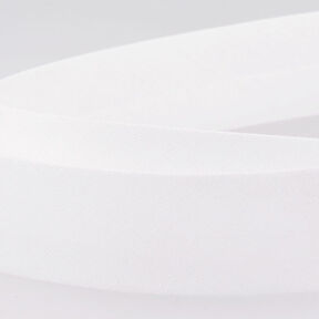 Biasband Polycotton [20 mm] – wit, 