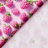 Katoenen stof Popeline heldere frambozen – pastelviolet/appelgroen,  thumbnail number 4