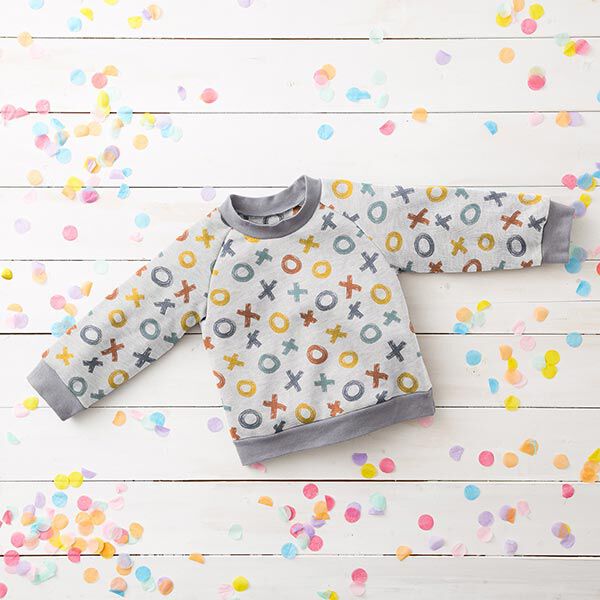 Sweatshirt geruwd Tic-Tac-Toe – natuur, image number 8