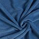 Knuffelzachte badstof Bamboe Effen – duifblauw,  thumbnail number 1