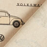 Decostof half panama VW Kever – zwart/natuur,  thumbnail number 4