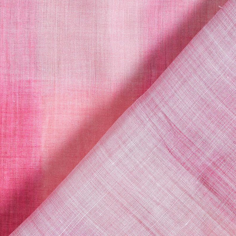 Ramie chiffon batik ruit – intens roze,  image number 5