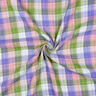 Mousseline/dubbel gehaakte stoffen Ruit Doubleface | Poppy Fabrics – roze/lavendel,  thumbnail number 3