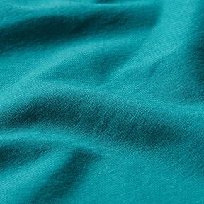 Katoenjersey Medium effen – petroleum, 