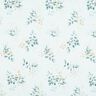 Katoenjersey Eucalyptus | Glitzerpüppi – wit/duifblauw,  thumbnail number 1