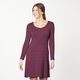 GOTS Katoenjersey | Tula – aubergine,  thumbnail number 5