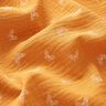 Mousseline/dubbel gehaakte stoffen delicate vlinders – currygeel,  thumbnail number 2