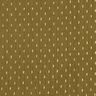 Mousseline/dubbel gehaakte stoffen Foliedruk Vakjes – donkerolijf/goud,  thumbnail number 1