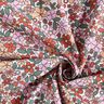 Katoenen stof Cretonne kleine retrobloemen – wit/roze,  thumbnail number 3