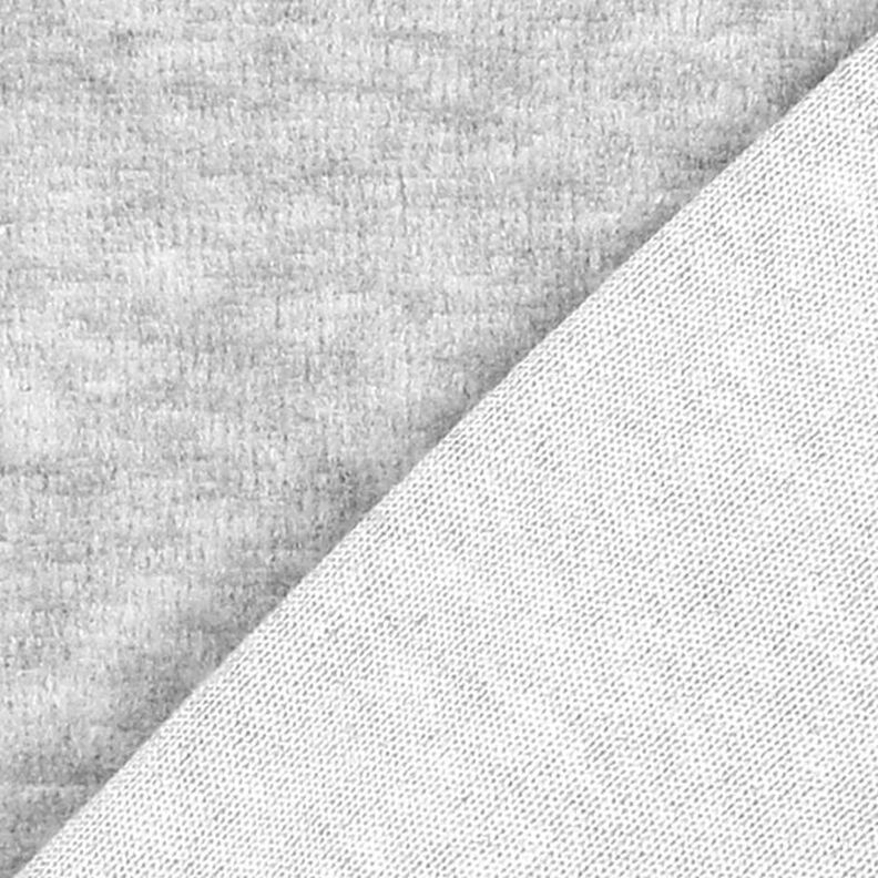 Nicki stof effen – zilvergrijs,  image number 3